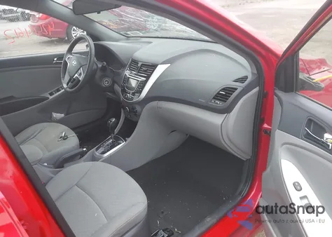 2012 Hyundai Accent Se from USA, damaged, VIN KMHCU5AE7CU054297